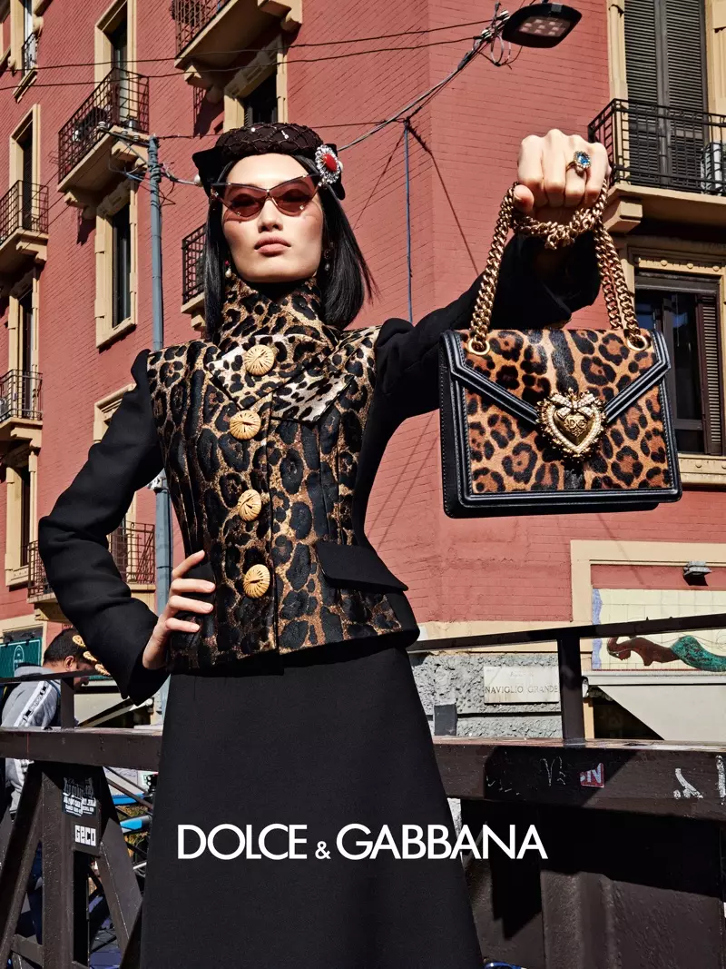 L'imprimé animalier se démarque dans la campagne Dolce & Gabbana automne-hiver 2019