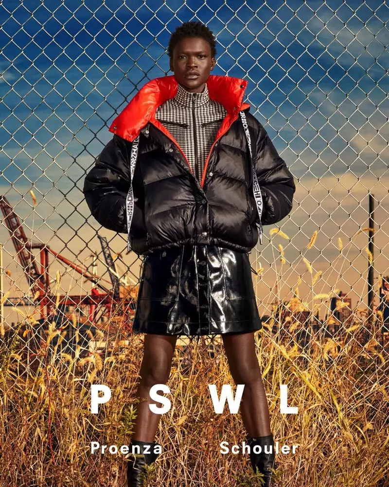 Awar Mou protagoniza a campaña de primavera de 2019 de PSWL Proenza Scouler