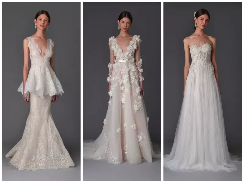 Ilbiesi tat-Tieġ tar-Rebbiegħa Marchesa Bridal 2017