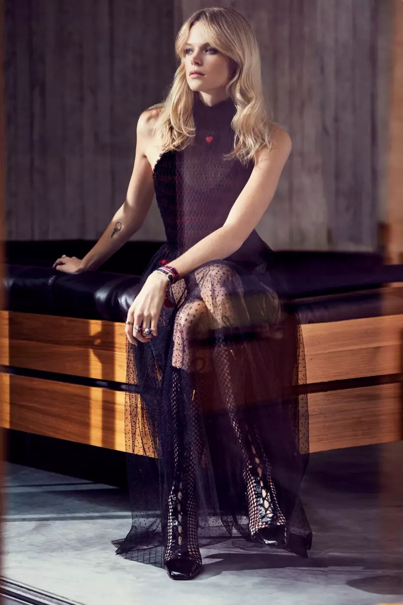 Gabriella Wilde | Dior Fashion Shoot | Marie Claire គម្របចក្រភពអង់គ្លេស