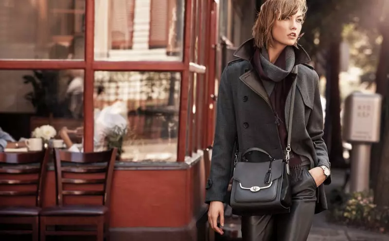 Karlie Kloss a Liu Wen Star v kampani Coach Fall 2013 od Craiga McDeana