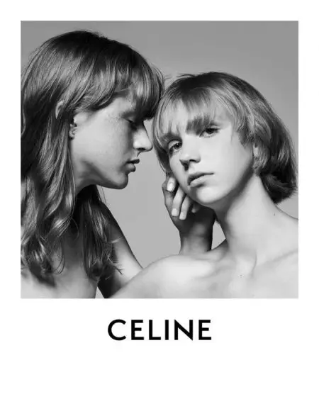 CELINE साठी Hedi Slimane वर प्रथम नजर टाका