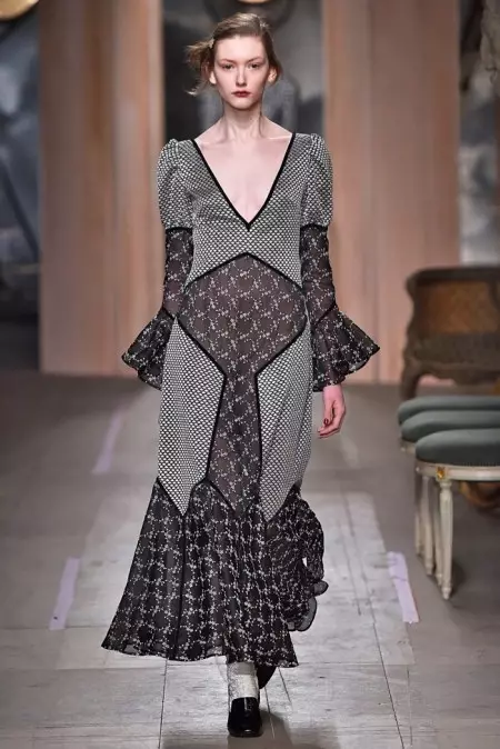 Erdem Fall 2016 | Wythnos Ffasiwn Llundain