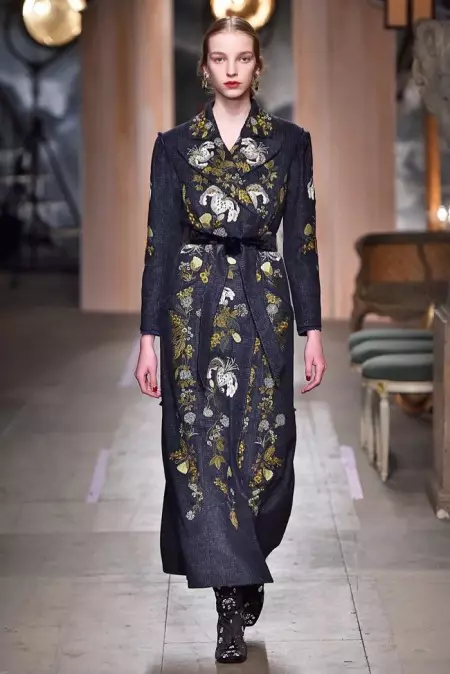 Erdem Fall 2016 | Wythnos Ffasiwn Llundain