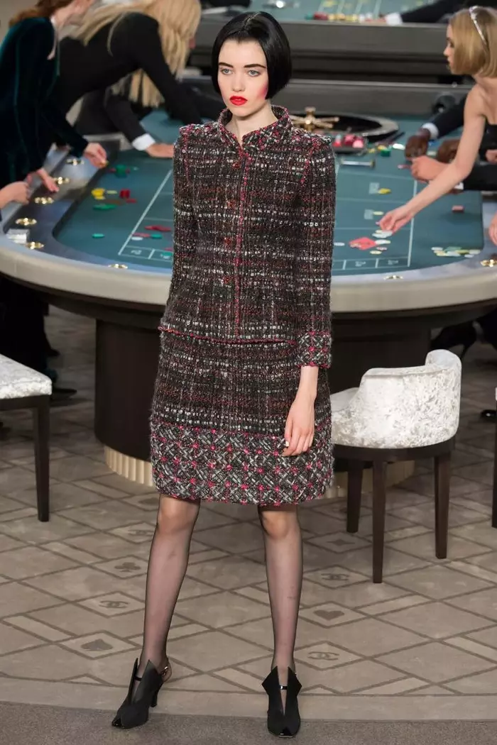 Alta Costura Chanel Outono 2015: Casino Luxe