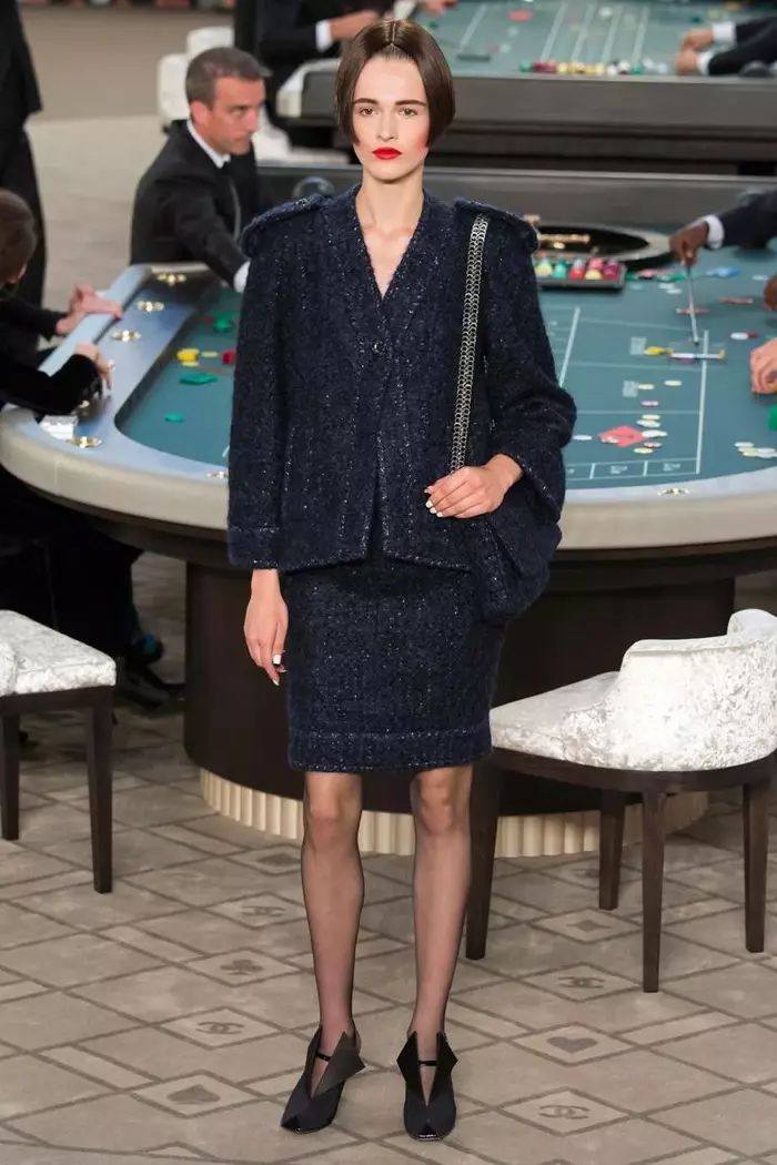 Chanel ragrag 2015 Couture: kasino Luxe