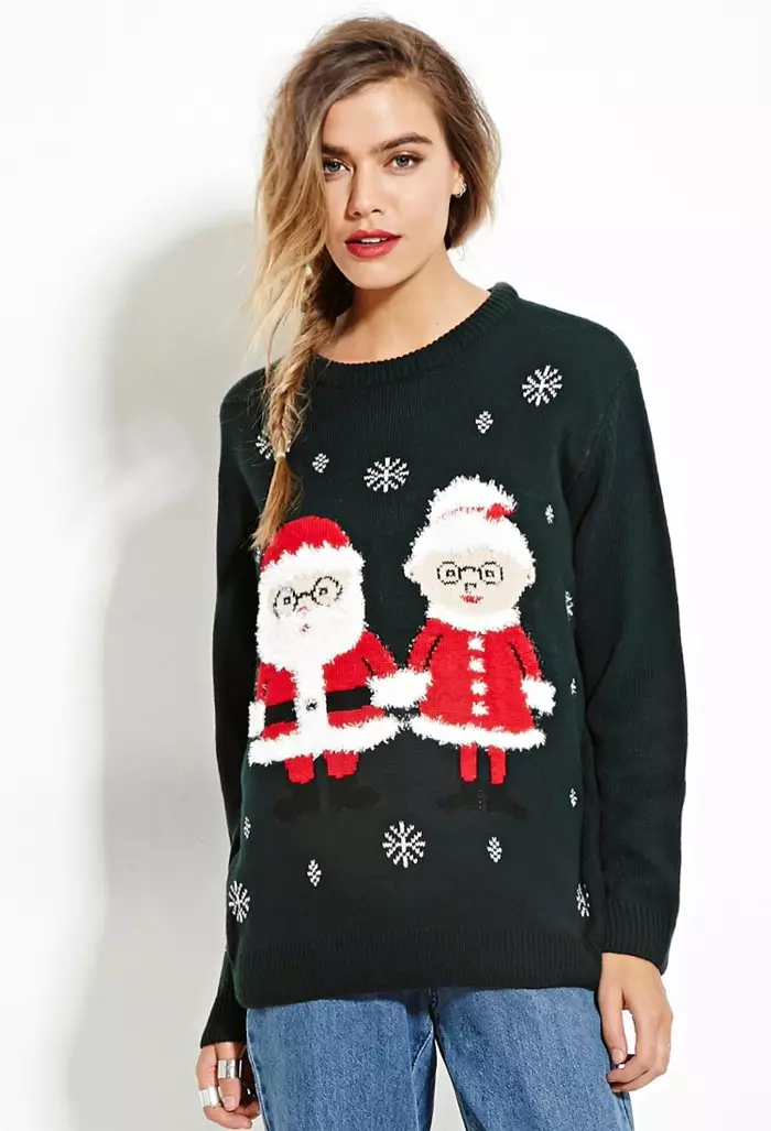 Forever 21 Pull Mr. & Mrs. Claus