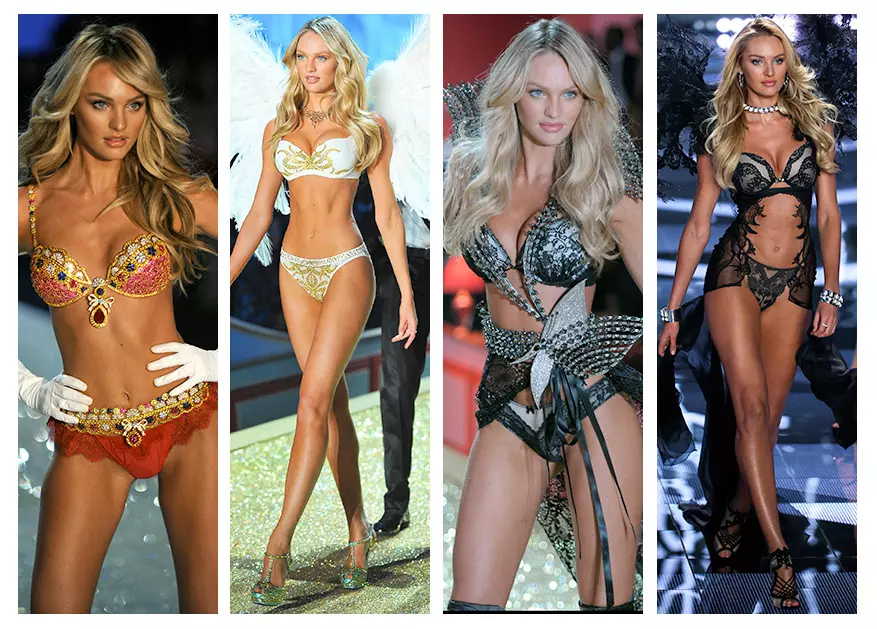 Candice Swanepoel Victoria's Secret รันเวย์และภาพถ่ายแฟชั่นโชว์