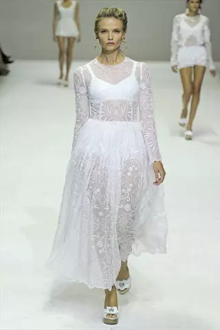 Dolce & Gabbana Lente 2011 | Milaan Fashion Week