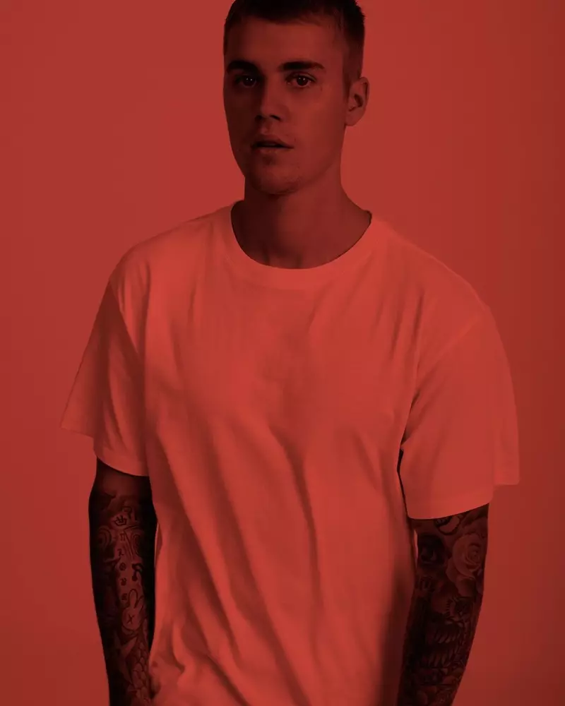 Justin Bieber frontt Hanes x karla-campagne