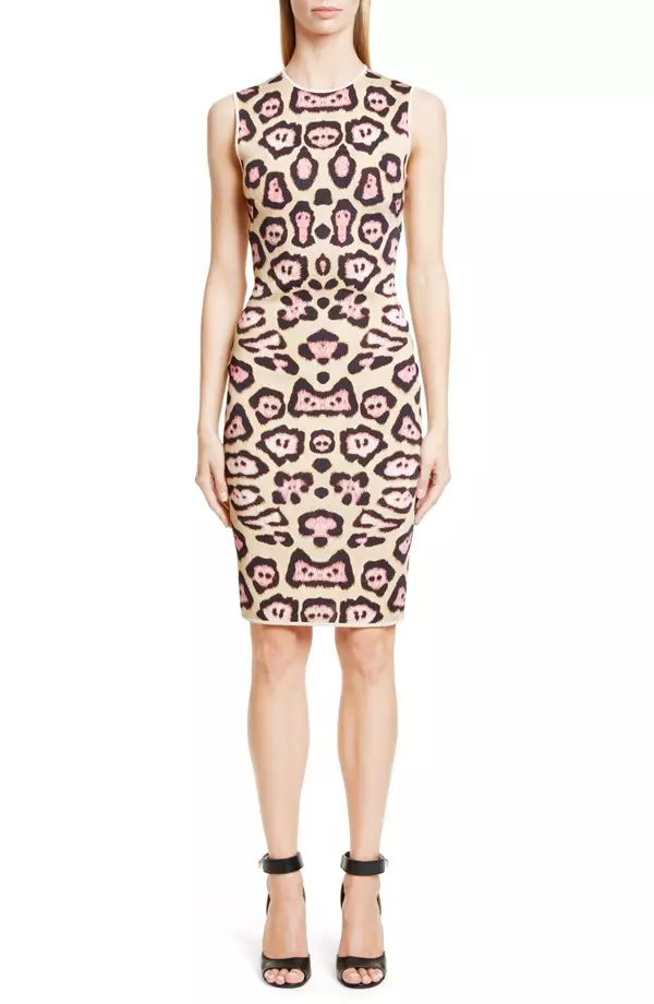 Kleid mit Jaguar-Print von Givenchy