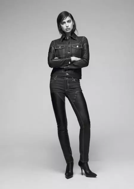 Irina Shayk gaat high fashion in Givenchy's pre-fall lookbook