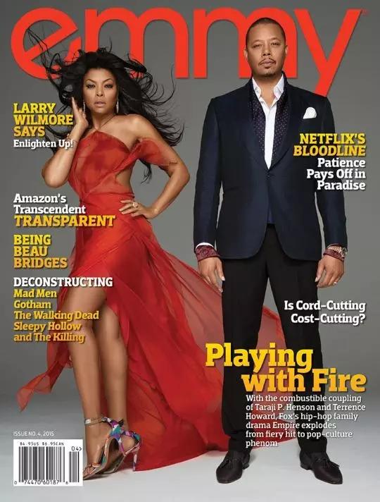 Taraji P. Henson le Terrence Howard ba koahela Emmy Magazine