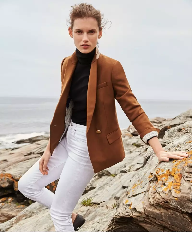 J. Crew Dover Blazer italyan yundan, Mükəmməl uyğun tısbağa, 9