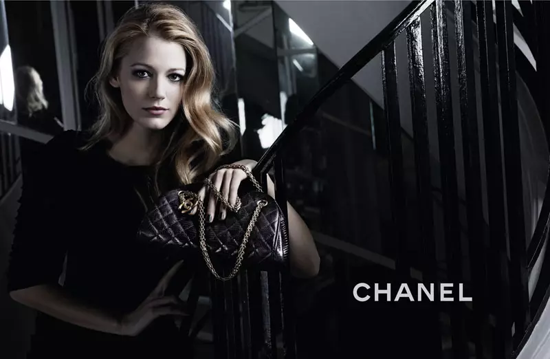 Chanel Mademoiselle herferð | Blake Lively eftir Karl Lagerfeld