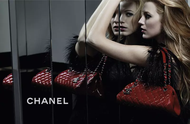 Chanel Mademoiselle-campagne | Blake Lively van Karl Lagerfeld