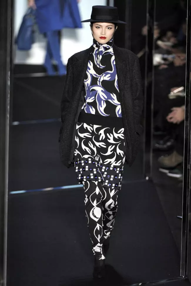 Diane von Furstenberg Fall 2011 | නිව් යෝර්ක් විලාසිතා සතිය