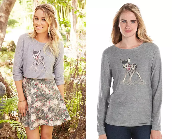 LC oleh Lauren Conrad x Bambi tersedia di Kohl's