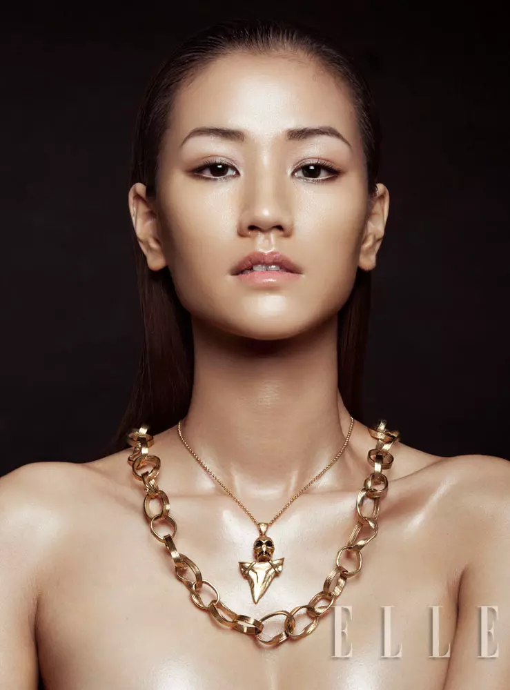 2012 年 5 月，張靜娜為《Elle 越南》拍攝的 Maya