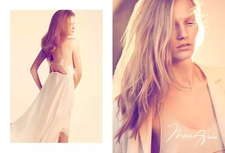 Max Azria Spring 2011 Campaign | Veronika Klottonova ni Camilla Akras