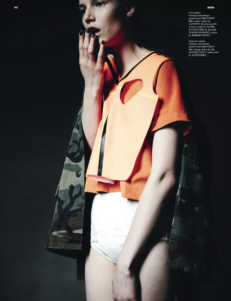 Suvi Koponen ni Yelena Yemchuk para sa Dazed & Confused Abril 2011