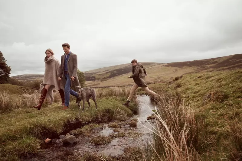 Itinakda ng Mango ang kampanyang taglagas-taglamig 2019 sa Scottish highlands