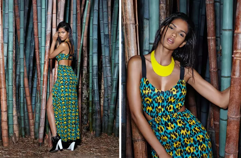 Liostáil Nasty Gal Cris Urena le haghaidh Lookbook Meitheamh Tropical