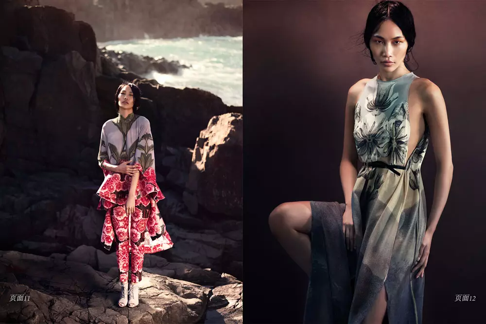 Katerina Chang ដោយ Mikael Wardhana នៅក្នុង 'Hymn to the Immortal Wind' សម្រាប់ Fashion Gone Rogue