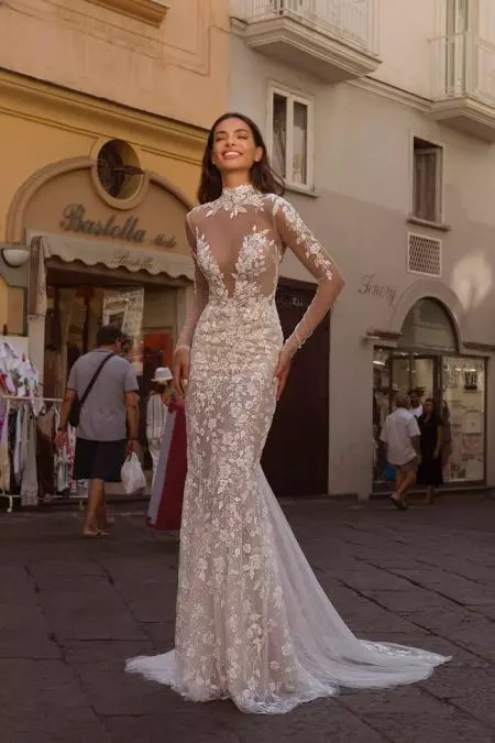 BERTA PRIVÉE Lub taub hau rau Almalfi ntug dej hiav txwv rau 2020 Bridal Collection