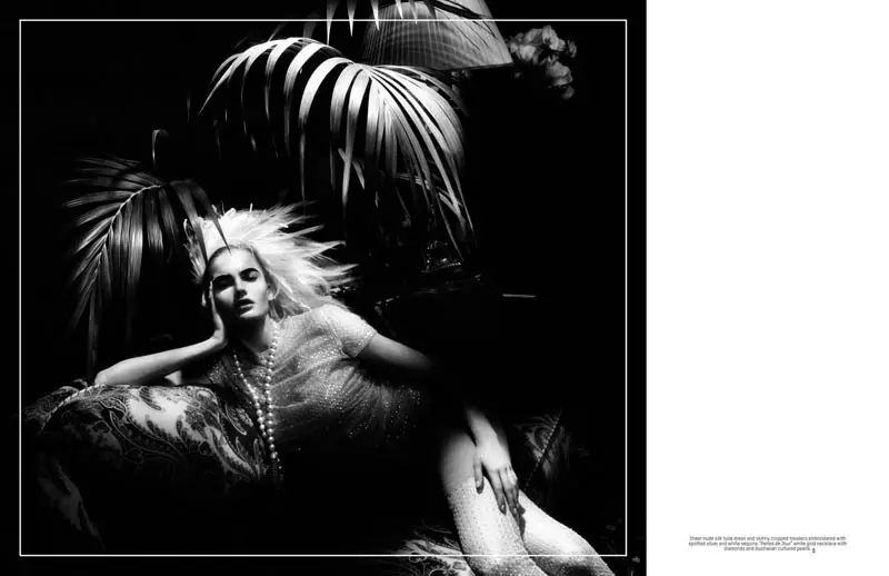 Η Isabel Scholten φοράει Chanel Couture στο L'Officiel Singapore 7th Anniversary Issary