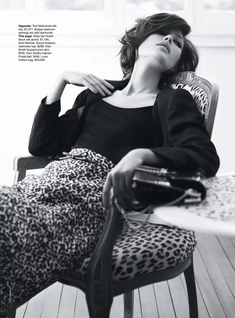 Catherine McNeil oleh Nicole Bentley untuk Vogue Australia September 2010