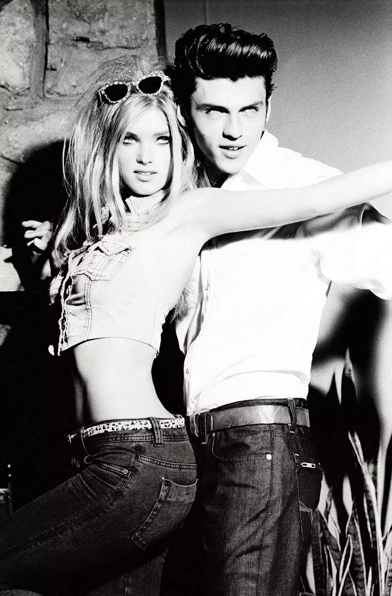 Guess Fall 2010 Campaign | Alyssa Miller & Elsa Hosk troch Ellen von Unwerth