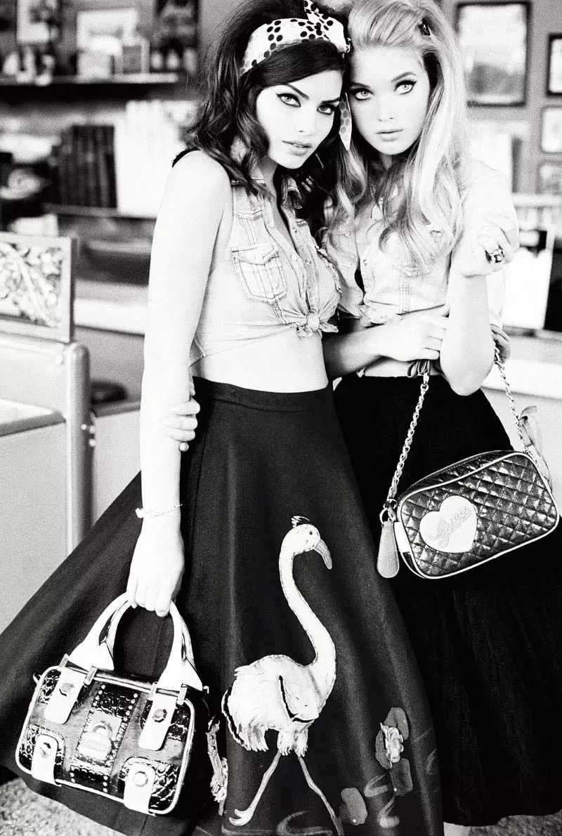 Devine Kanpay Otòn 2010 | Alyssa Miller & Elsa Hosk pa Ellen von Unwerth