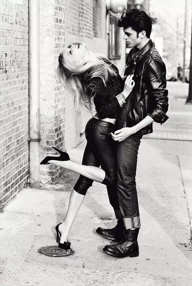 Guess Hierscht 2010 Campagne | Alyssa Miller & Elsa Hosk vum Ellen von Unwerth