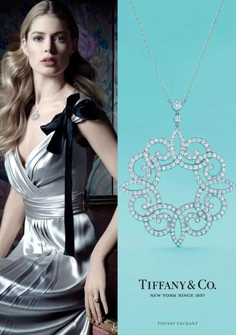 Michael Thompson skyter Liu Wen, Doutzen Kroes, Karen Elson og flere for Tiffany & Co. Våren 2013-kampanjen