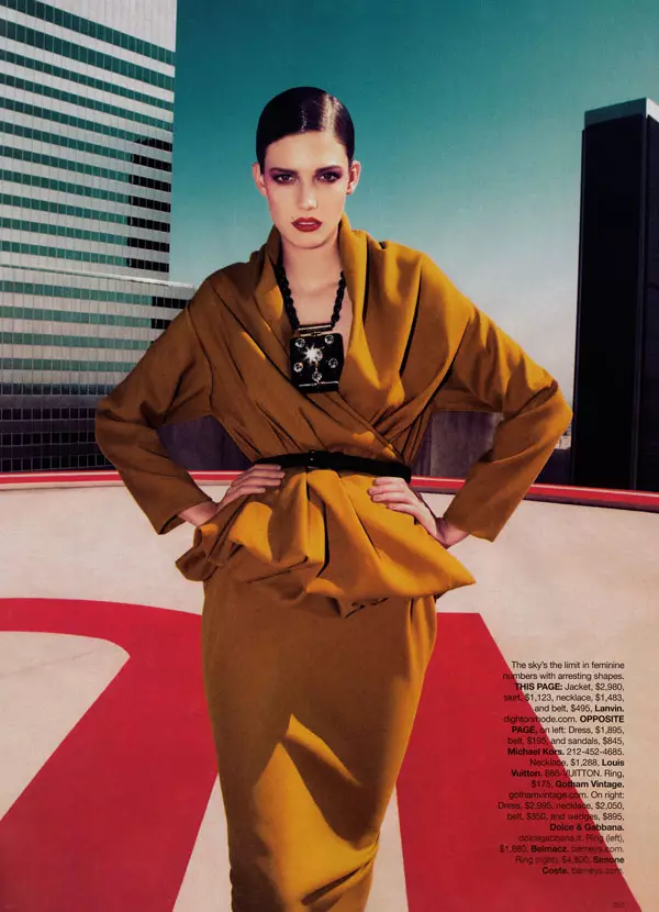 Kendra un Keitija izmēģina "The New Shapes" Harper's Bazaar US