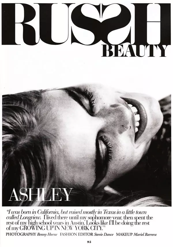 Russh Beauty | Ashley Smith od Bennyja Hornea