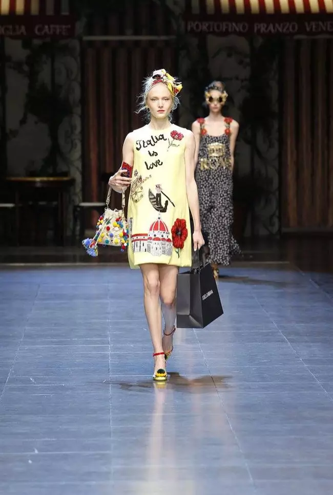 Dolce & Gabbana Lente 2016 | Milaan Fashion Week