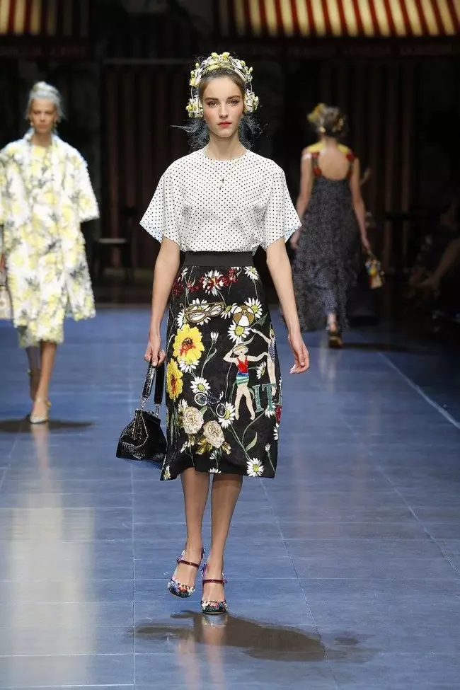 Dolce & Gabbana Printemps 2016 | Semaine de la mode milanaise