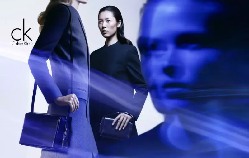 ck tərəfindən Calvin Klein Fall 2011 Kampaniyası | Lara Stone & Liu Wen, Craig McDean