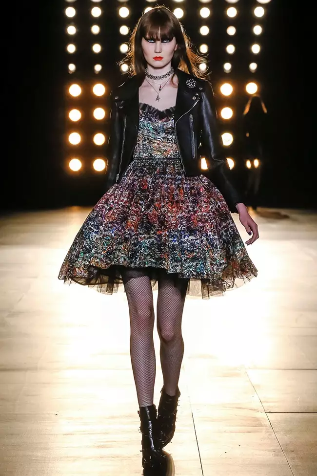 Saint Laurent docht rockstyl foar hjerst 2015