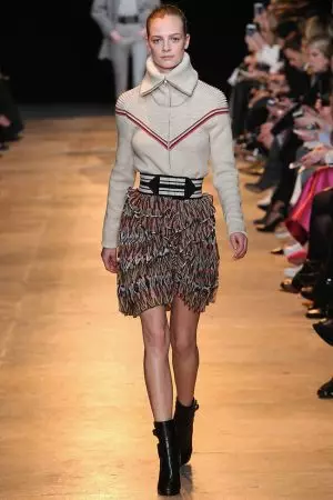 Isabel Marant kombineart looks mei hege taille mei boxy sweaters foar hjerst 2015