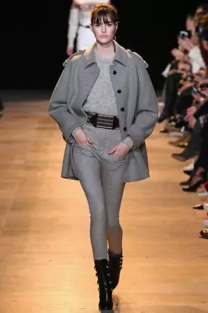 Isabel Marant kombineart looks mei hege taille mei boxy sweaters foar hjerst 2015