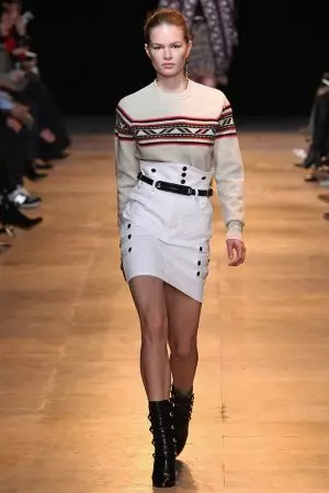 Isabel Marant Yana Haɗa Tsawon Tsaguwa tare da Boxy Sweaters don Fall 2015