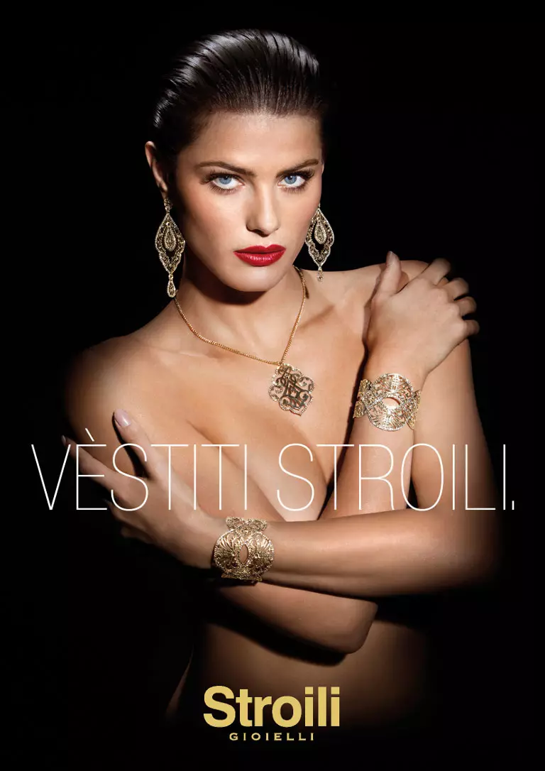 Η Isabeli Fontana Sparkles in Stroili Oro 2013 καμπάνια