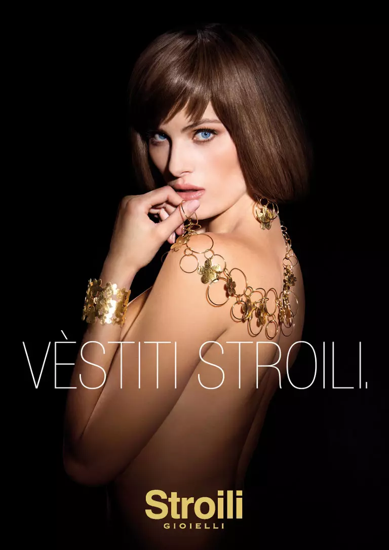 Isabeli Fontana brilla nella Campagna Stroili Oro 2013