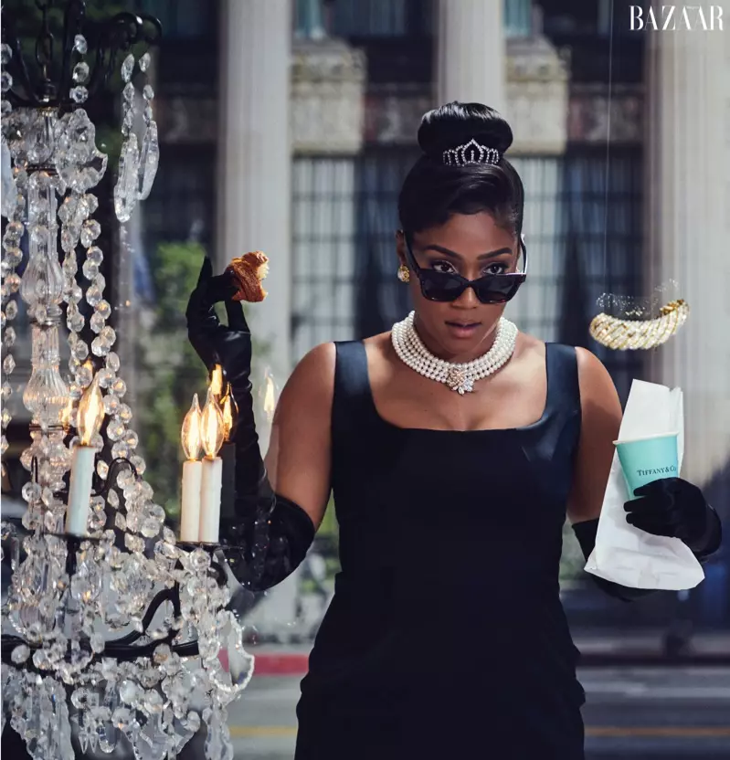 Bazar Tiffany Haddish Harper AS Audrey Hepburn