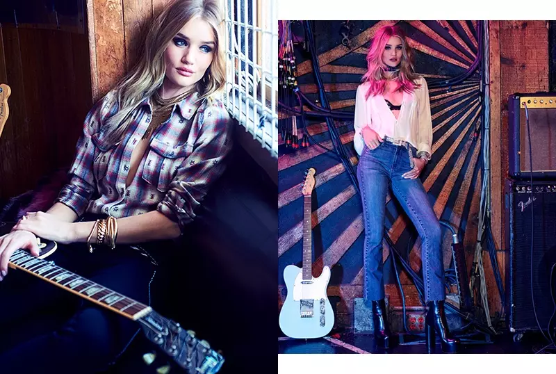 Rosie Huntington-Whiteley para Paige Denim