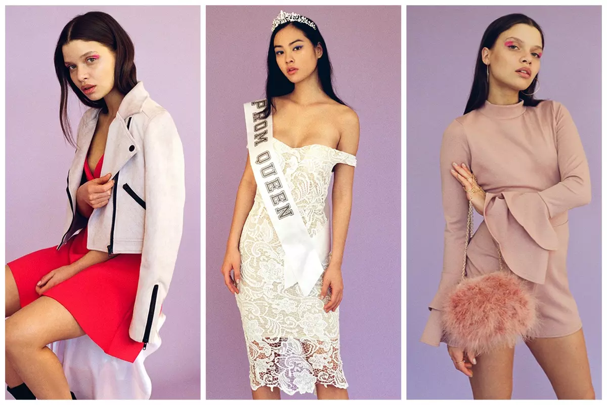 Tenda da colección Missguided Prom Dress 2017