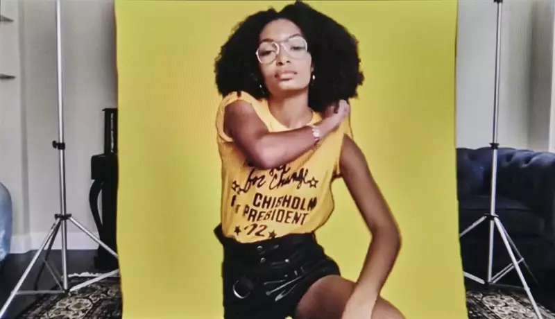 Yara Shahidi ฉบับเดือนกันยายน Mary Rozzi ภาพปก